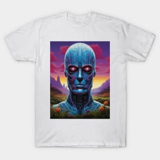 Robot Dreamscape T-Shirt